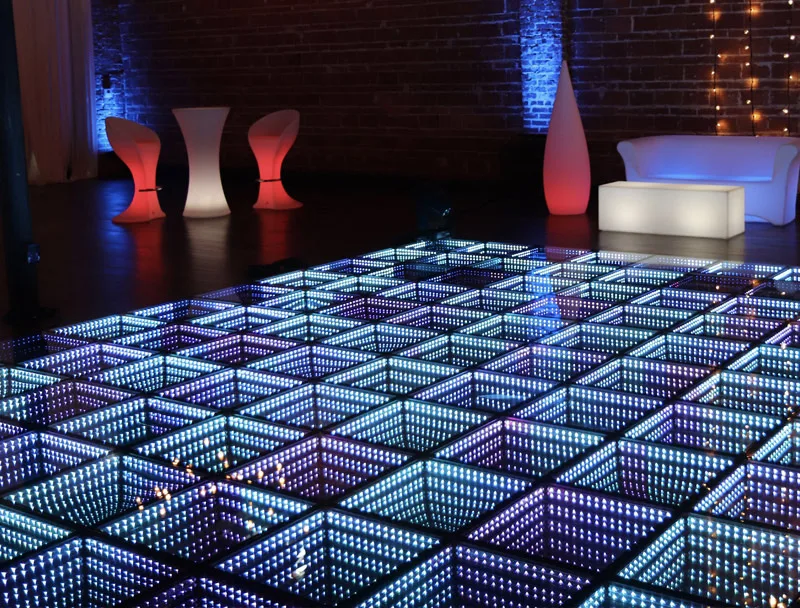 infinity led dance floor chicago